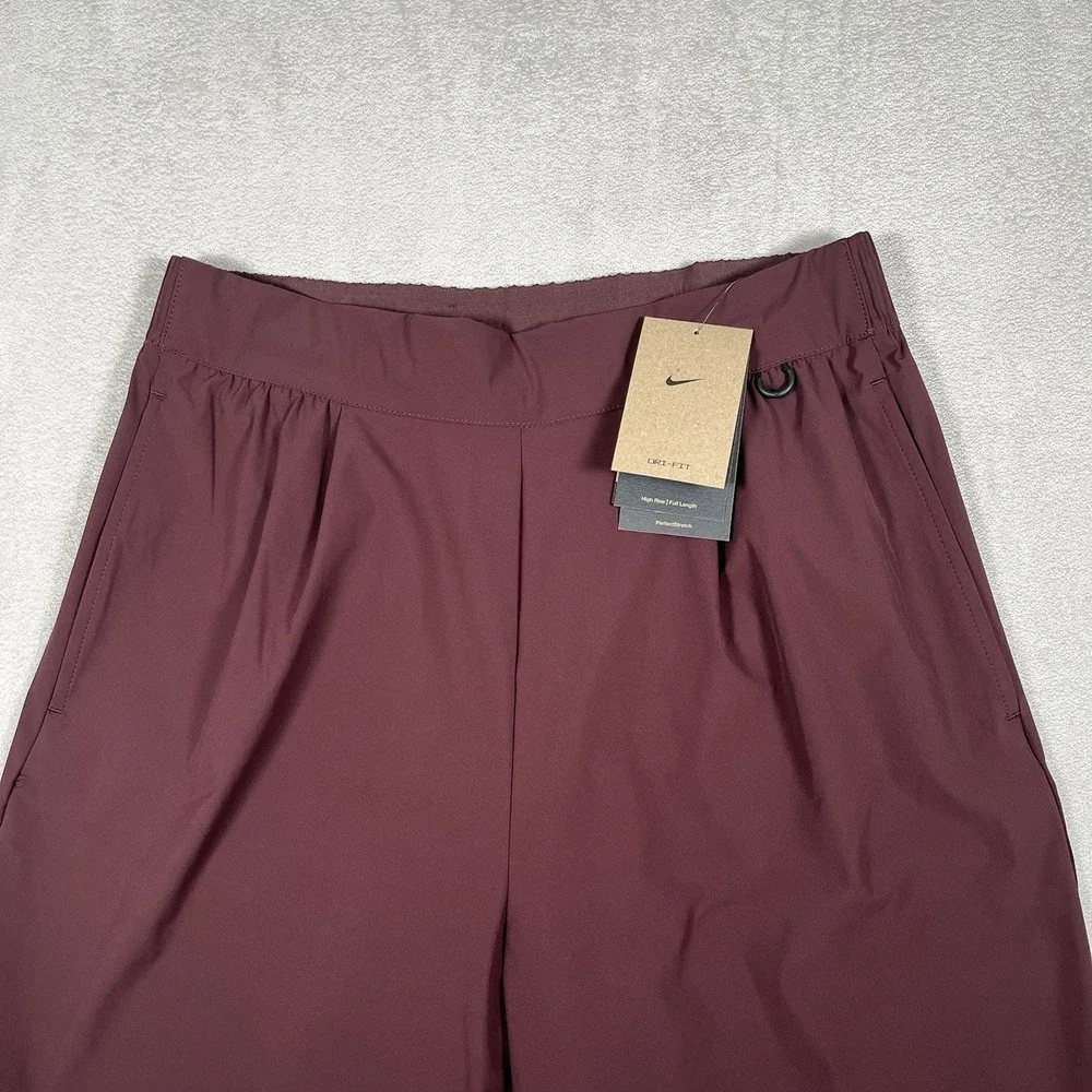 NWT Nike 24.7 PerfectStretch Pants Women's M Dri-FIT High Rise Wide Leg HM8389